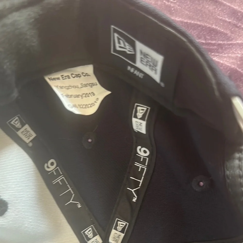 New Era Black and Gray Snapback Hat